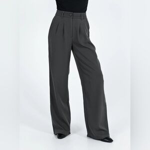 Princess Polly Archer Pants Grey Trousers